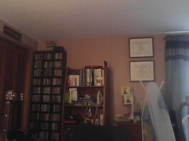 messy office